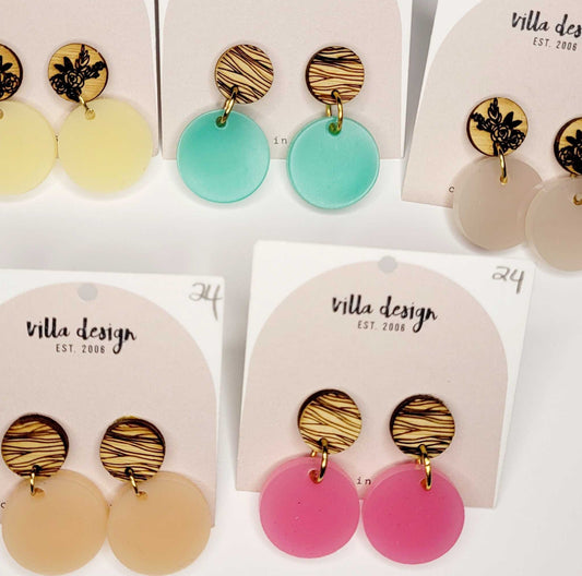 Circle Earrings