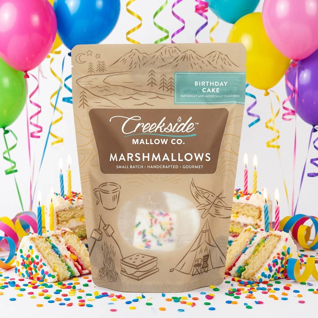 Birthday Cake Gourmet Marshmallows