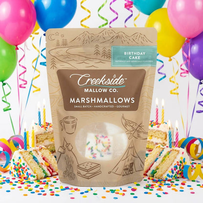 Birthday Cake Gourmet Marshmallows