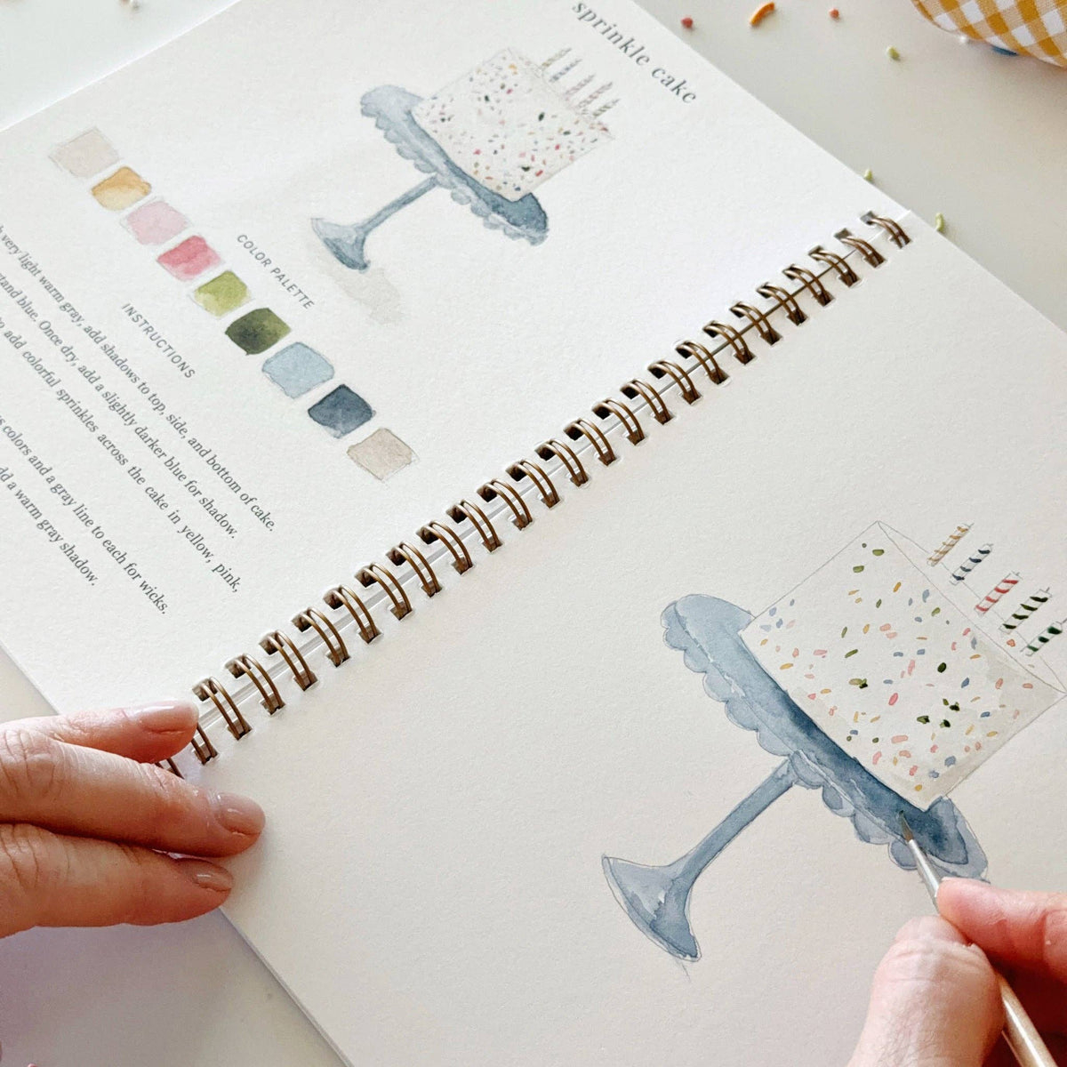 Celebrate Watercolor Painting Workbook
