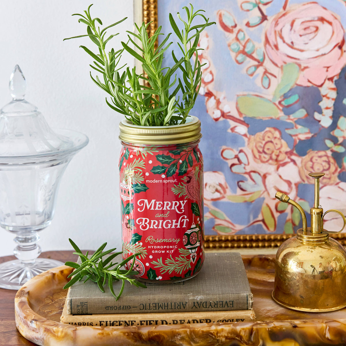 Holiday Herb Garden Jar: Rosemary