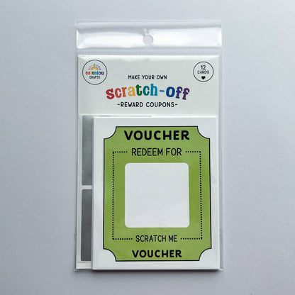 Reward Voucher Scratch off Cards