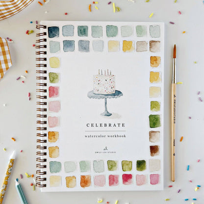 Celebrate Watercolor Painting Workbook