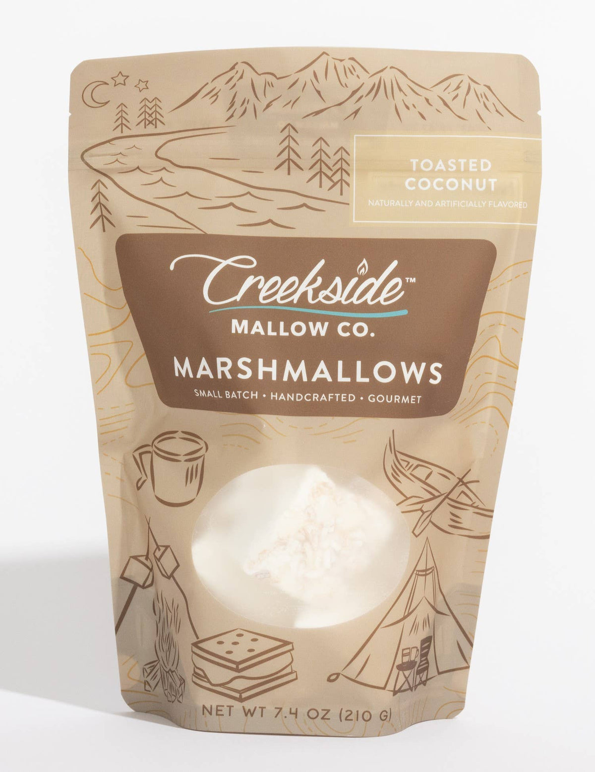 Toasted Coconut Gourmet Marshmallows