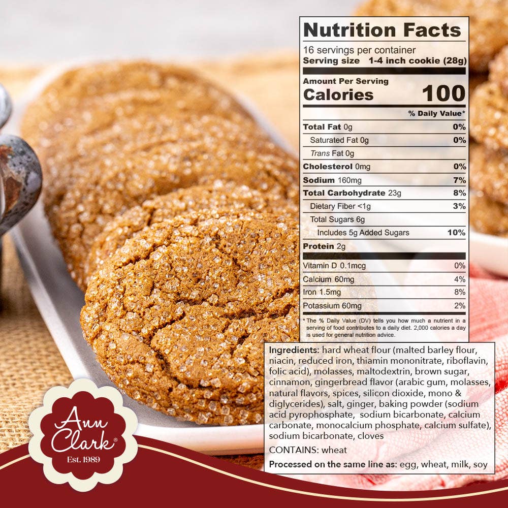 Premium Gingerbread Cookie Mix