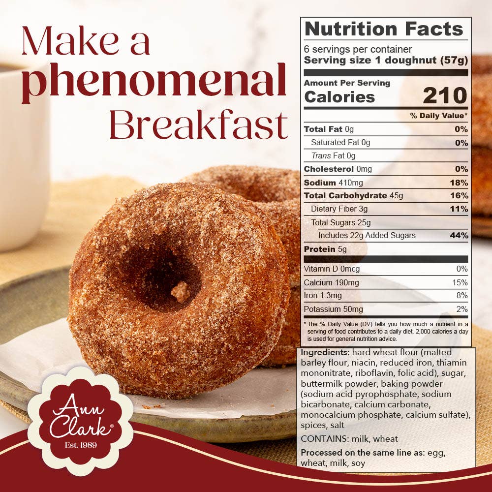 Cinnamon Sugar Doughnut Mix