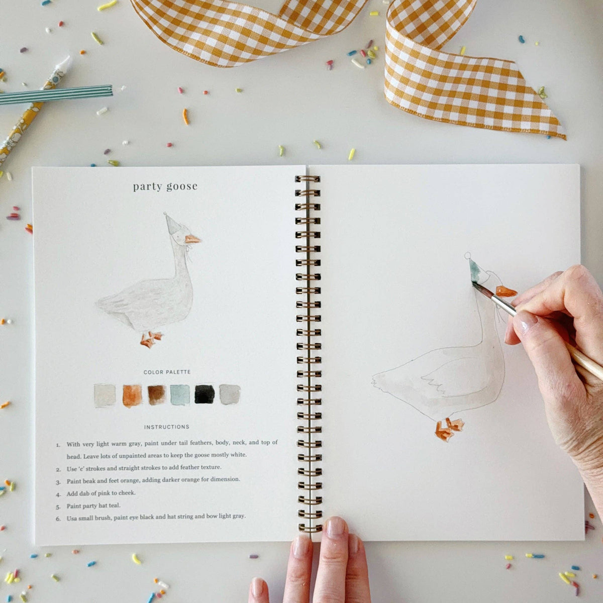 Celebrate Watercolor Painting Workbook