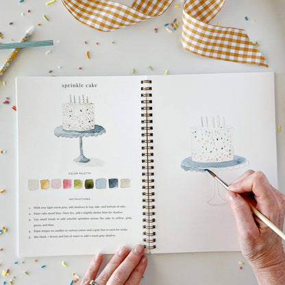 Celebrate Watercolor Painting Workbook