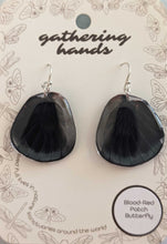 Load image into Gallery viewer, Blood-Red Patch Hindwing Earrings
