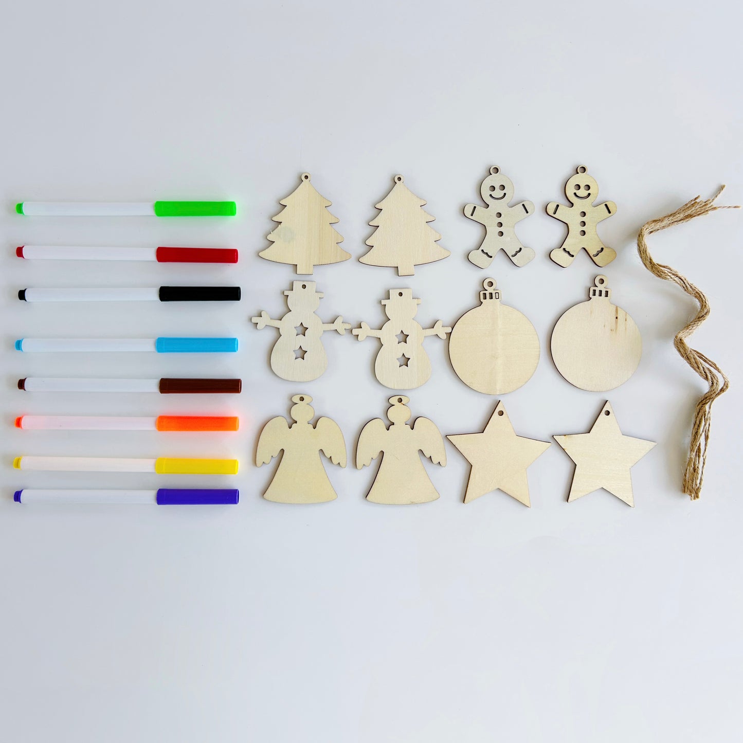 Christmas Ornament Coloring Kit