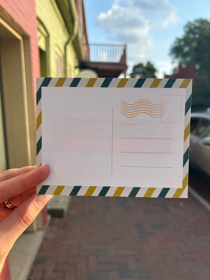 St. Charles Trolly Postcard