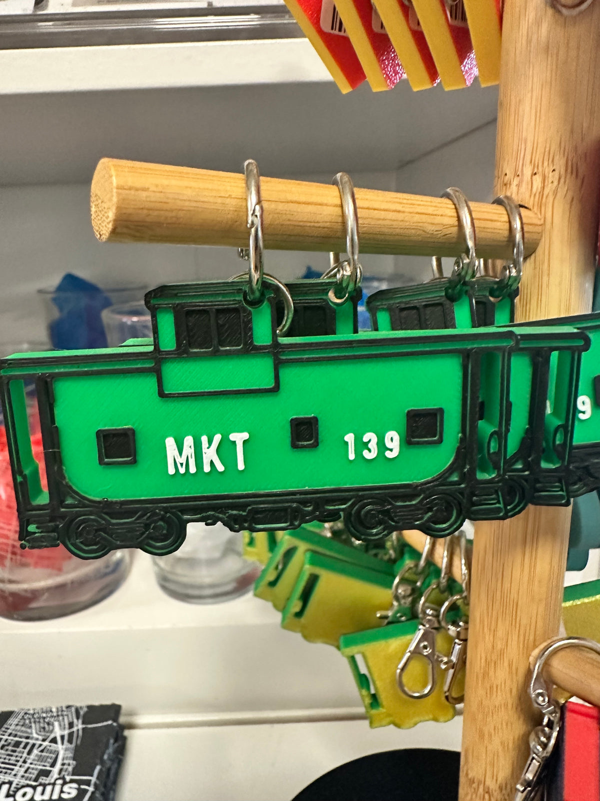 MKT Train Keychain