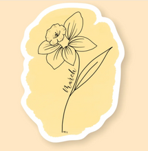 Load image into Gallery viewer, Flower of the Month Stickers
