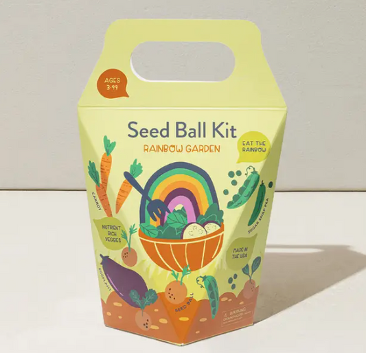 DIY Seed Ball Kit - Rainbow Garden