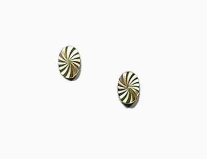 Tiny Oval Studs