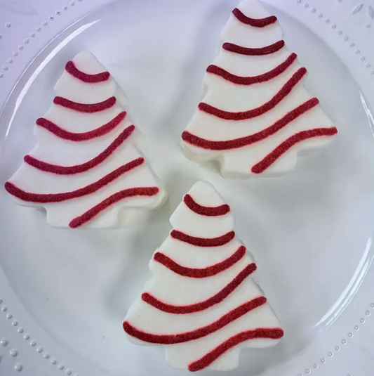 Christmas Tree Snack Cake Bath Bomb