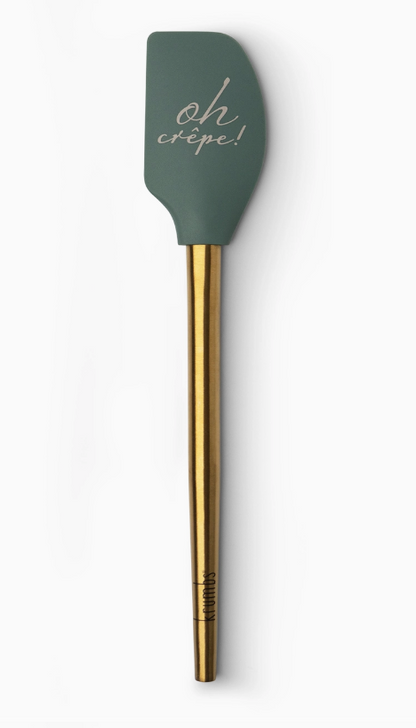 Metallic Gold Handle Silicone Spatula