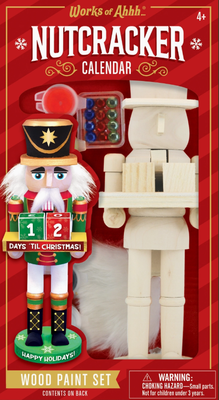 Paint-Your-Own Nutcracker Countdown Kit