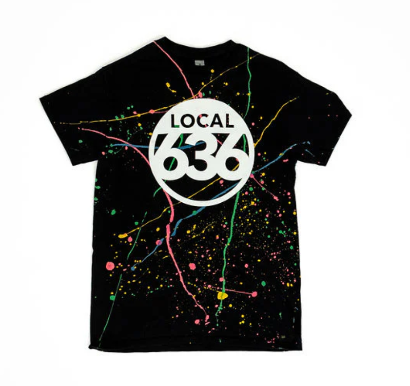 Rainbow Splatter Tee