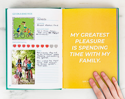 Family Bucket List Scratch Book