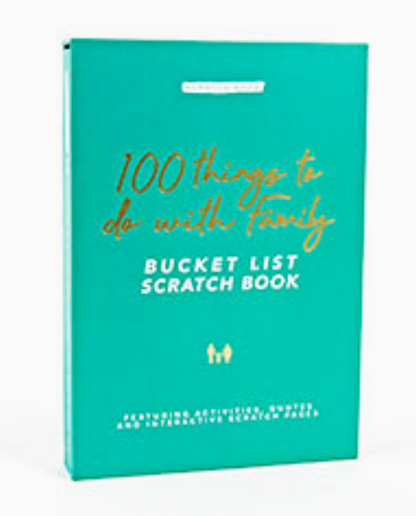 Family Bucket List Scratch Book