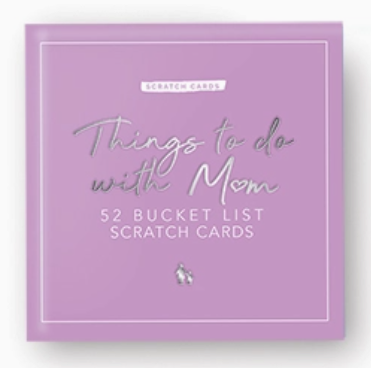 Things To Do With Mom Bucket List Scratch Cards