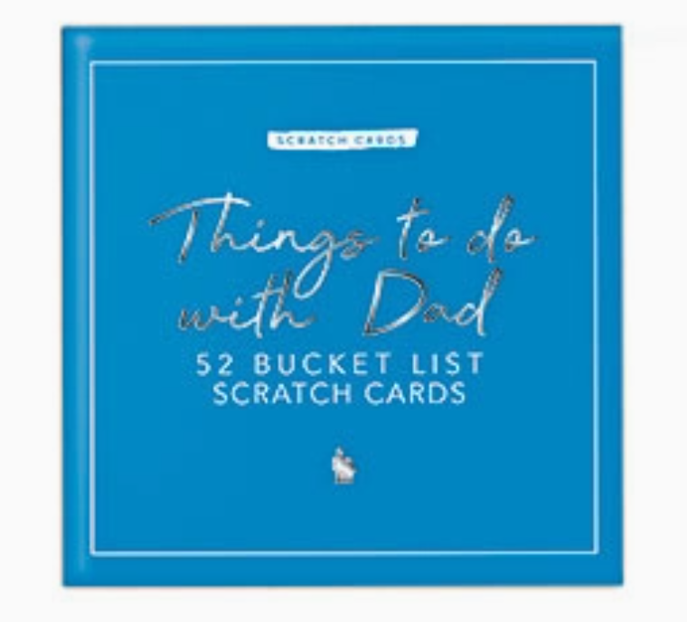Things To Do With Dad Bucket List Scratch Cards