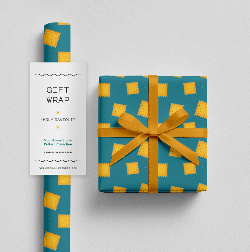 Ravioli Gift Wrap