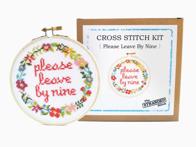 Please Leave Cross Stitch Kit