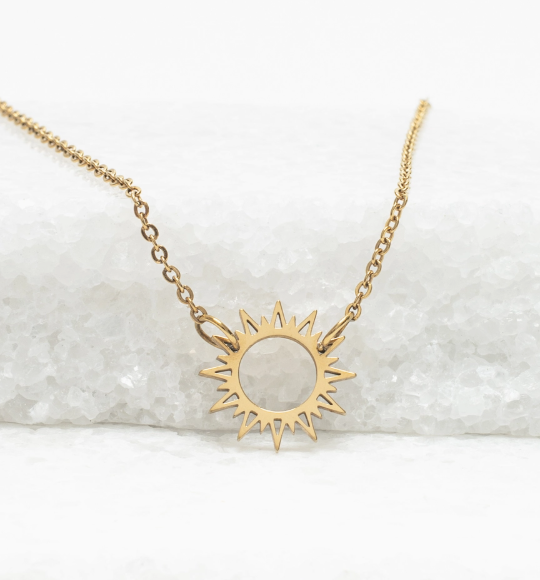 Mallory Gold Necklace