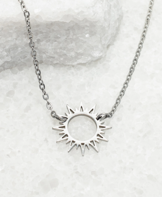 Mallory Silver Necklace