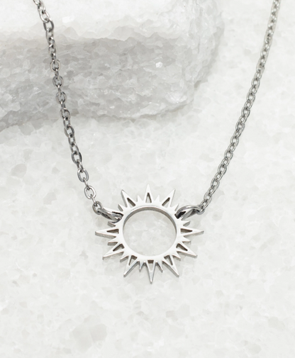 Mallory Silver Necklace