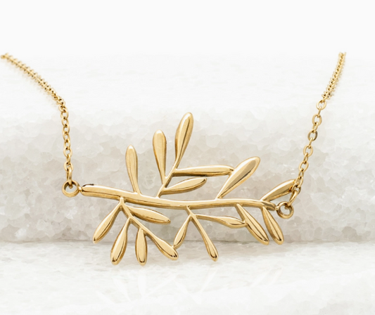 Rooted & Rising Branch Necklace