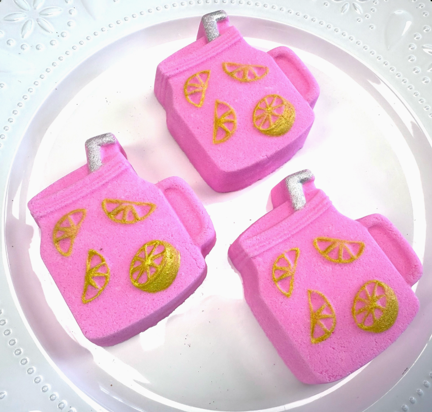 Pink Lemonade Bath Bomb