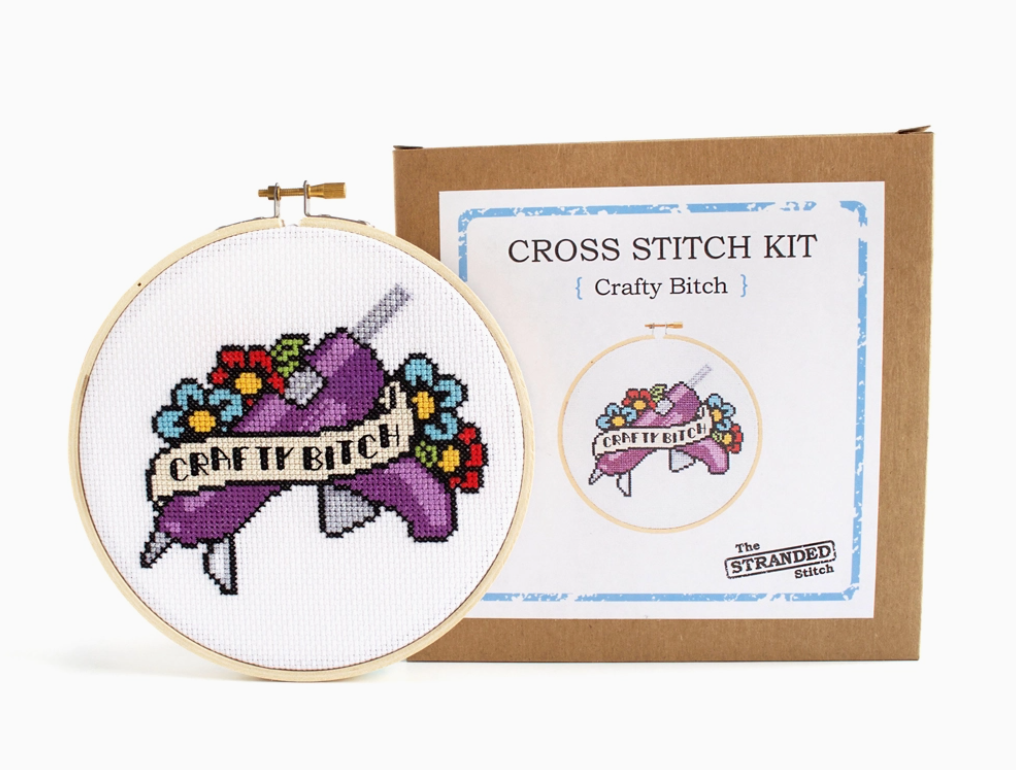 Crafty Bitch Cross Stitch Kit