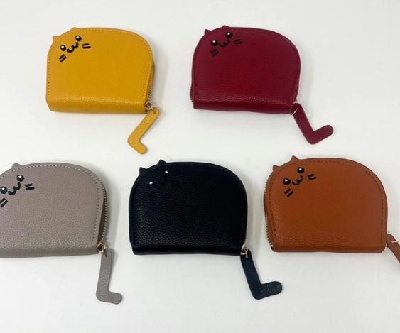 Cat Zipper Wallet