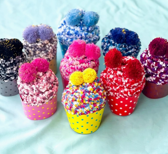 Sock Cupcakes