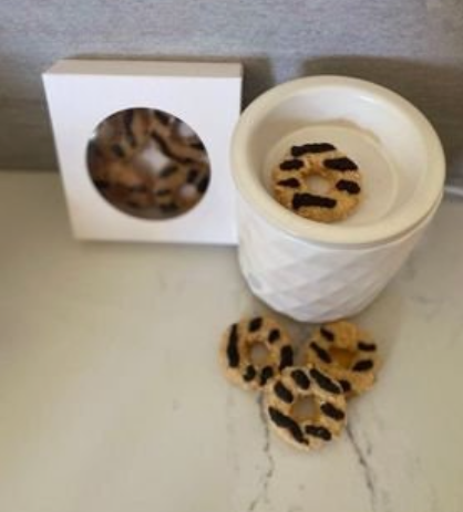 Coconut Caramel Striped Cookie Wax Melts