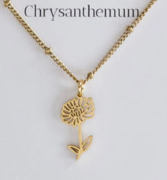 Chrysanthemum Necklace