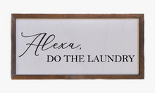 Load image into Gallery viewer, Alexa Wood Sign
