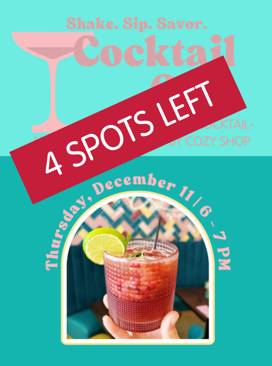 COCKTAIL CLUB | DECEMBER 11 | 6 - 7 PM