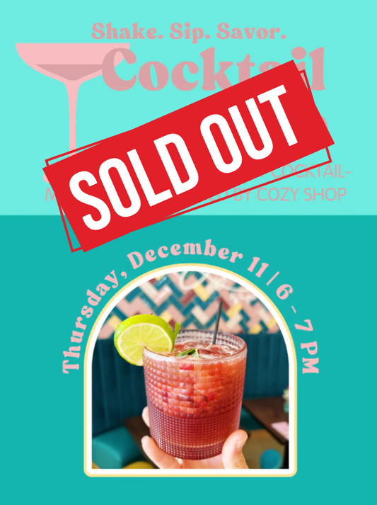 COCKTAIL CLUB | DECEMBER 11 | 6 - 7 PM