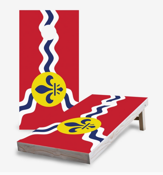 St. Louis City Flag Cornhole Set