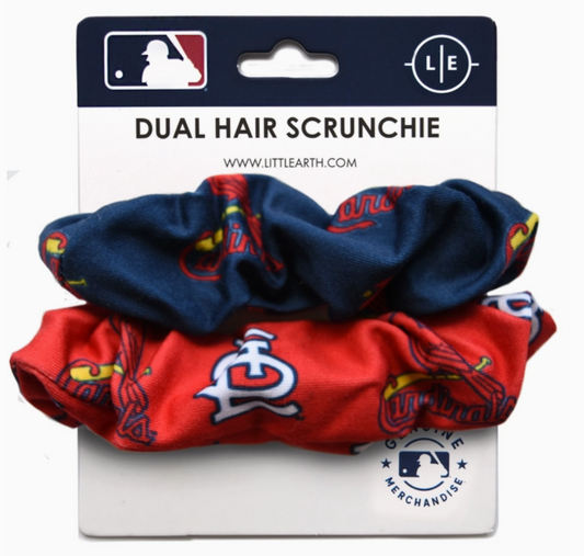 Cardinals Dual Hair Scrunchie