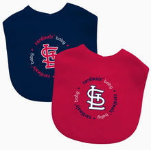 Load image into Gallery viewer, Cardinals Bib 2-pack
