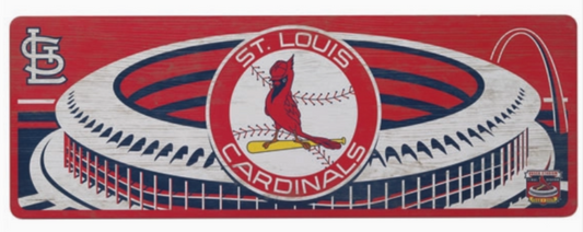 Busch Stadium Wooden Decor