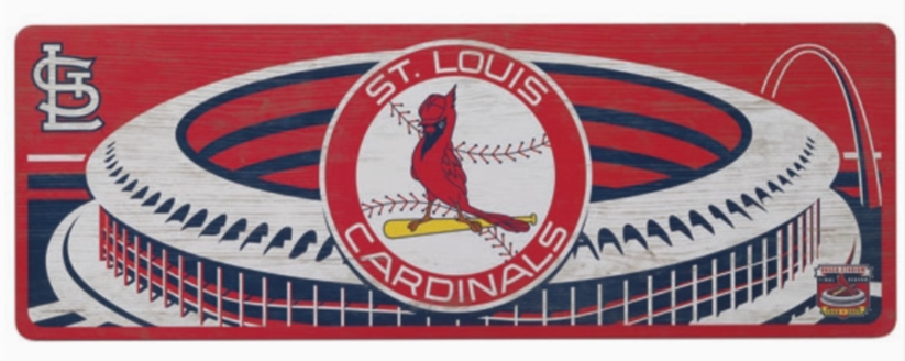 Busch Stadium Wooden Decor