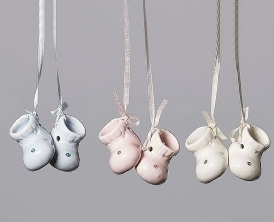 Baby Bootie Ornament