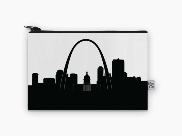 Skyline Canvas Pouch