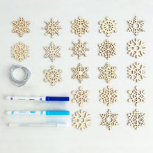 Load image into Gallery viewer, Snowflake Garland DIY Kit
